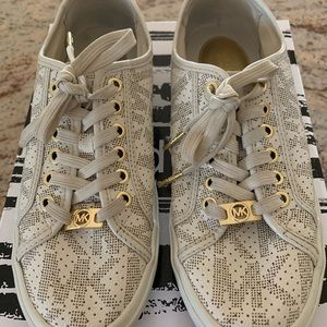 Gently worn Michael Kors tennis shoes